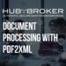 Document Processing with PDF2XML