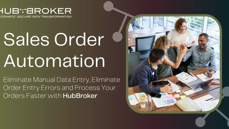 sales order automation with HubBroker