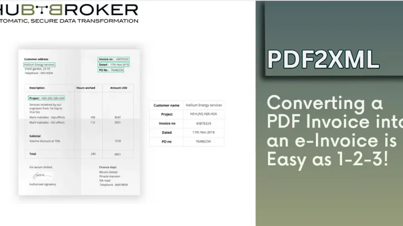 PDF to XML